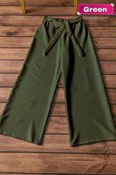 Women's Green Palazzo Pants